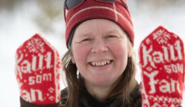 Cecilia Lundin är en hängiven vintertältare