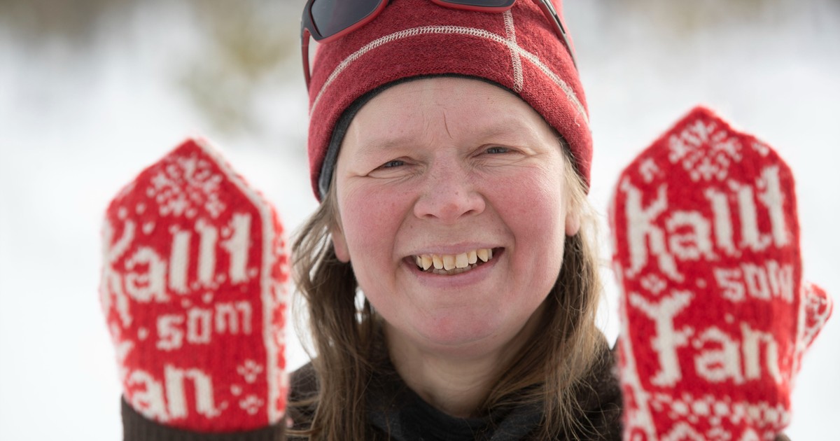Cecilia Lundin är en hängiven vintertältare