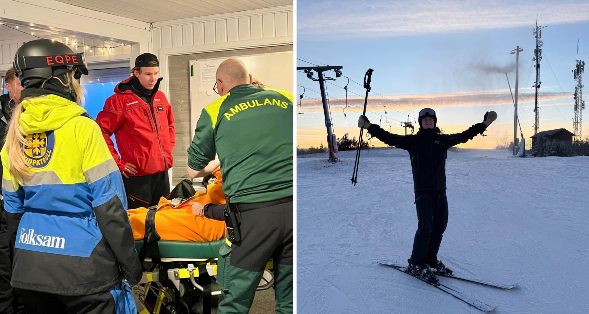 Pistvakten Adam hyllas efter hjälteinsats i Sälen