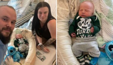 FBK-supportern Lennox är årets första värmlänning – föddes 00.00 - NWT