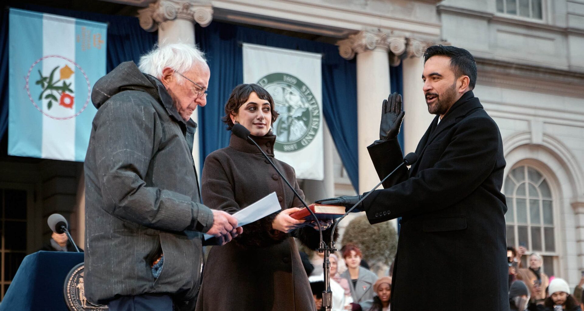 Zohran Mamdani insvuren som New Yorks borgmästare