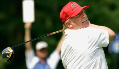 Golfnotan för Trump i
 654 miljoner