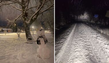 LIVE: Nya året inleds med kraftigt snöfall – skicka in din väderbild till oss - NWT