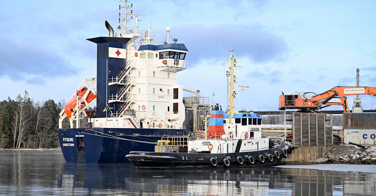 Polisen har förhört de gripna ur besättningen på fartyget Fitburg | Inrikes