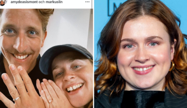 Amy Deasismont förlovad – visar upp ringarna