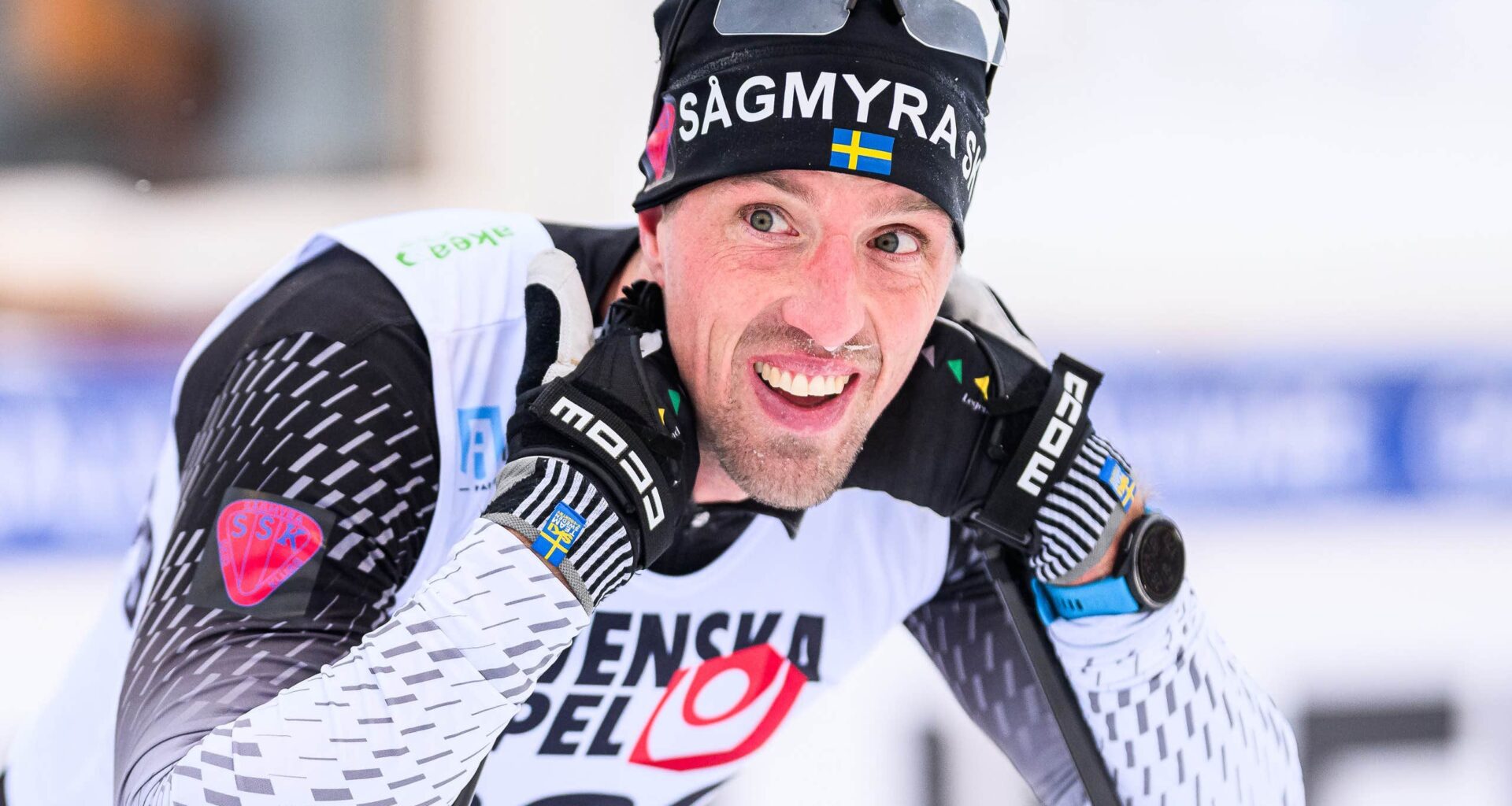 Fiasko för Calle Halfvarsson i jakten på OS – slogs ut