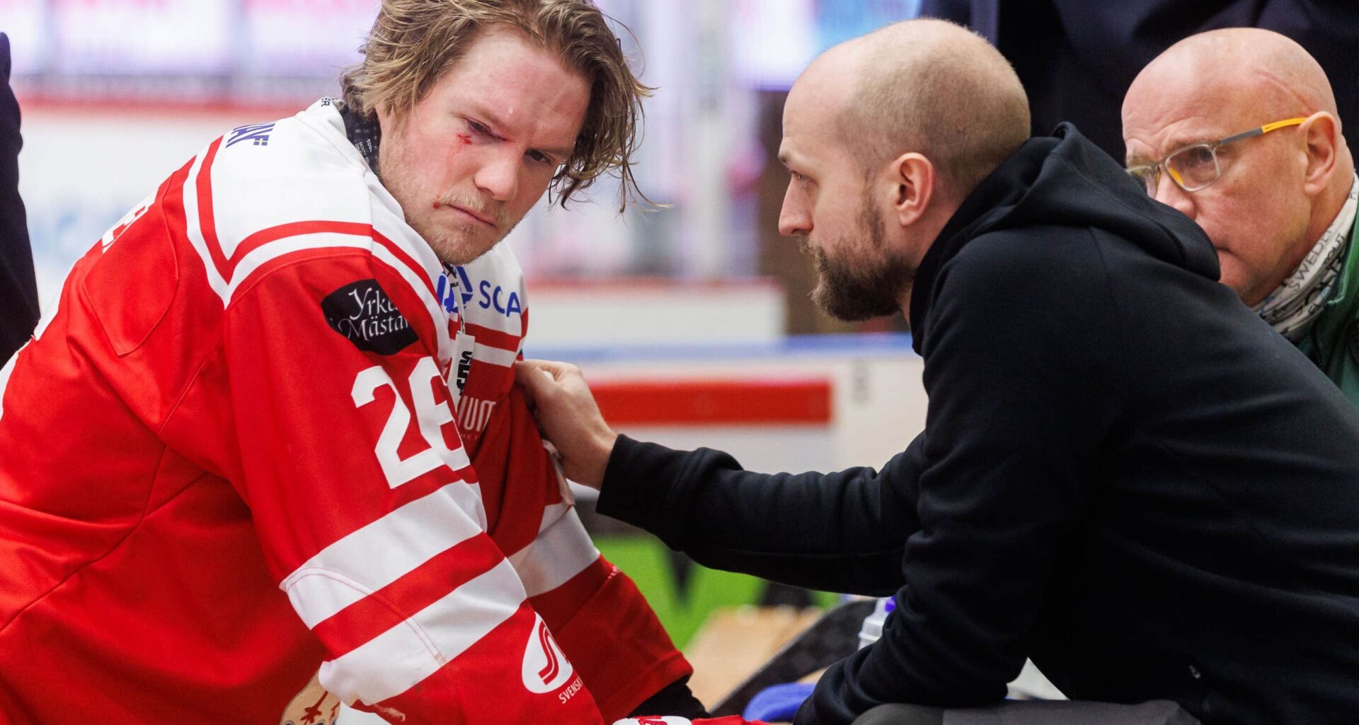 Nytt avbräck för Timrå – tvingades kliva av