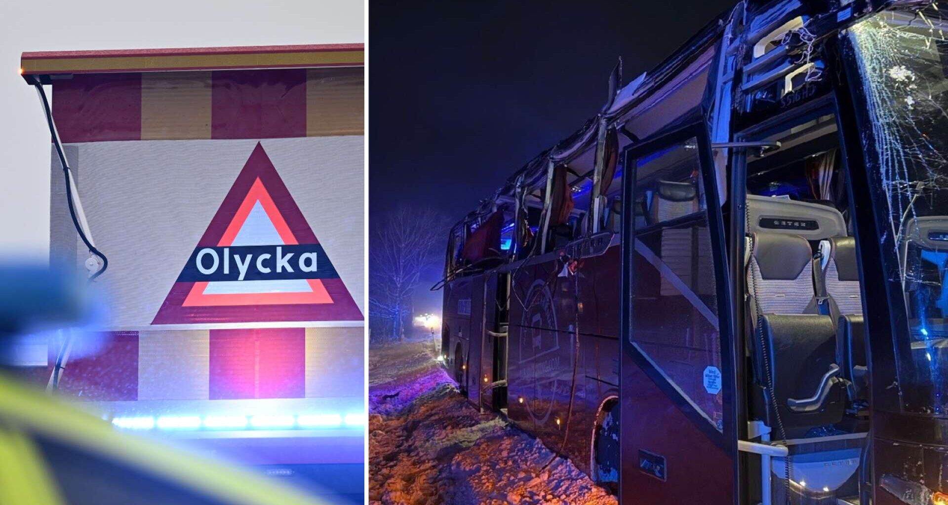 Buss körde av E45 i snöstormen – kolliderade med träd: ”Glassplitter i ansiktet” - NWT