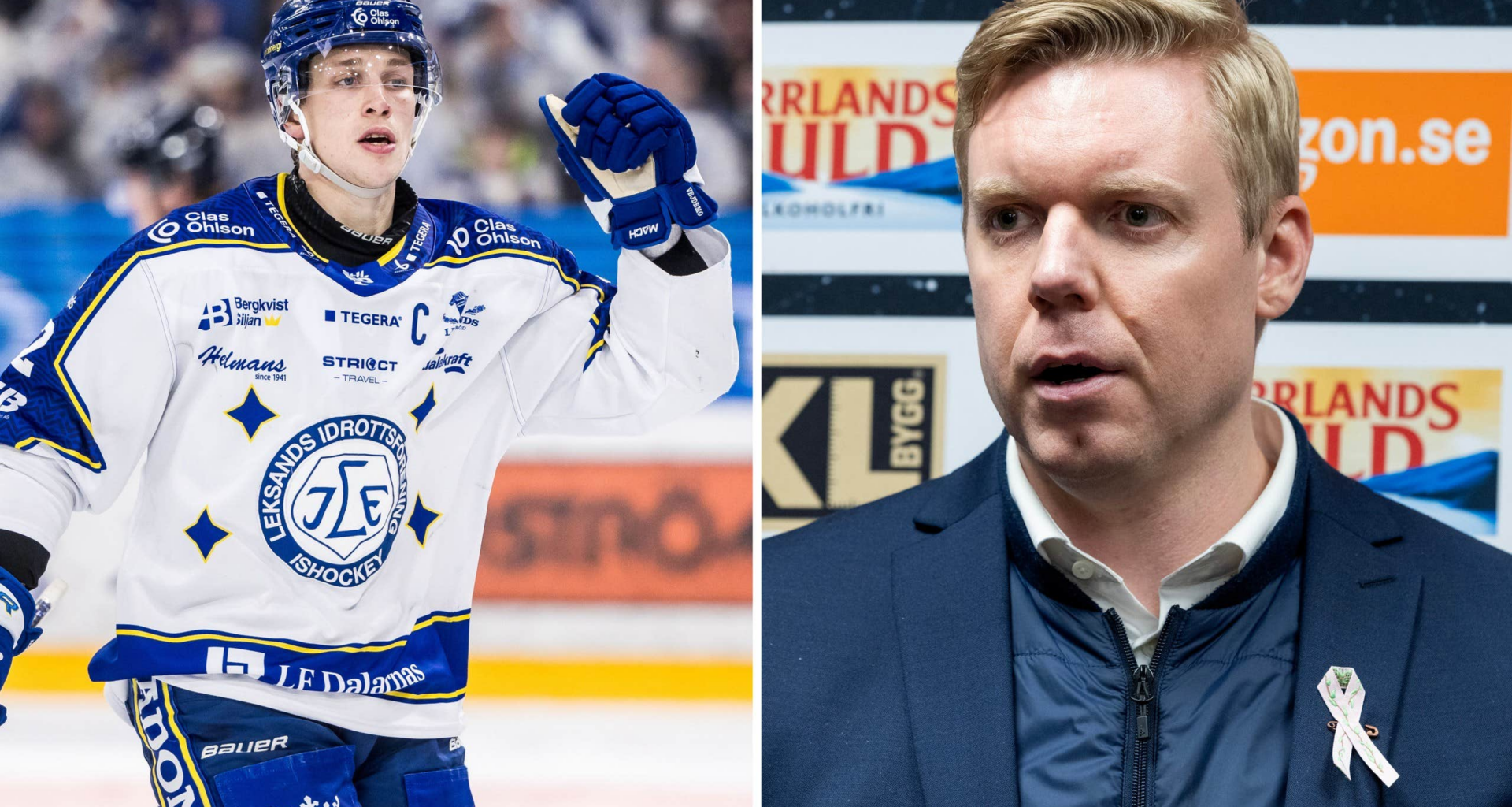 HV71 rasade ihop mot Leksand