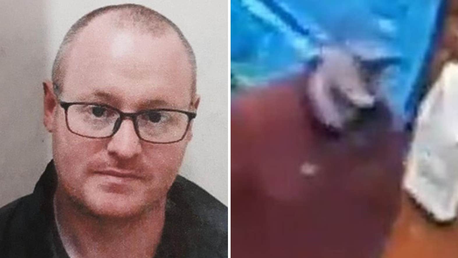 Gå inte fram
till den ärrade mannen