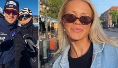 Svenska talangen visar upp kärleken under Tour de ski