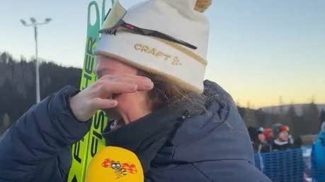 Svenska tårarna: ”Jag är jättesur – blir pååkt” | Längdskidor