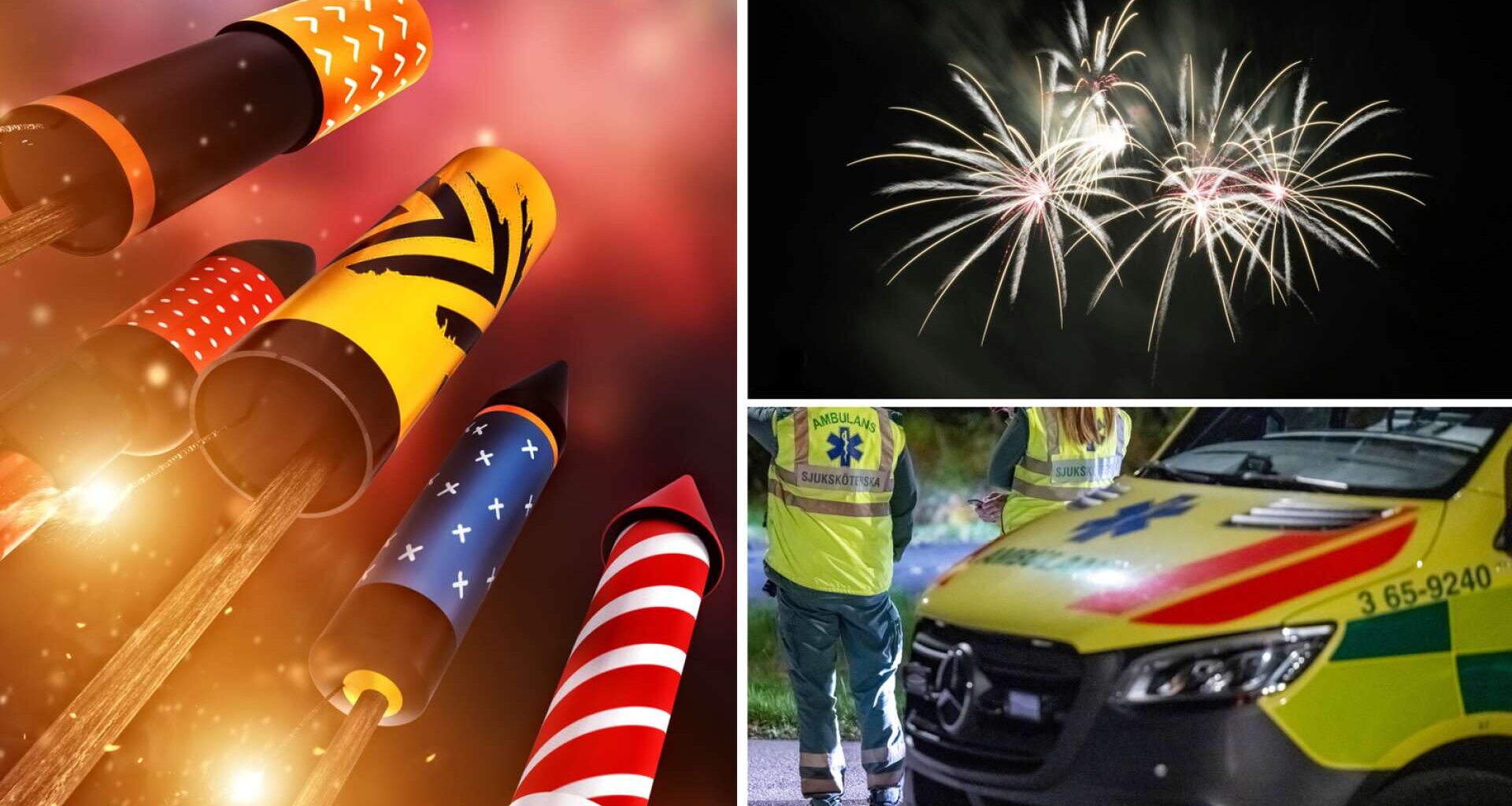 Träffades av raket i ansiktet – händelsen finns på film: ”En rejäl smäll, det ser man ju” - NWT