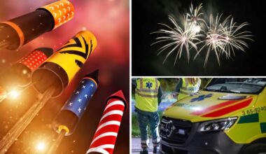 Träffades av raket i ansiktet – händelsen finns på film: ”En rejäl smäll, det ser man ju” - NWT