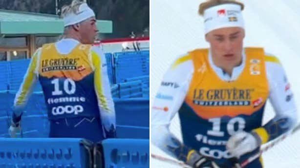 Mardröm för Alvar Myhlback i Tour de ski-sprinten