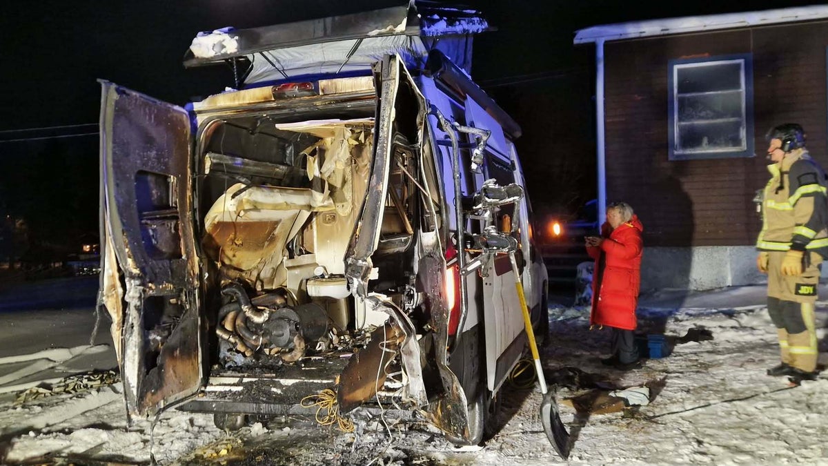 Susannes husbil brann upp – Östersunds-Posten