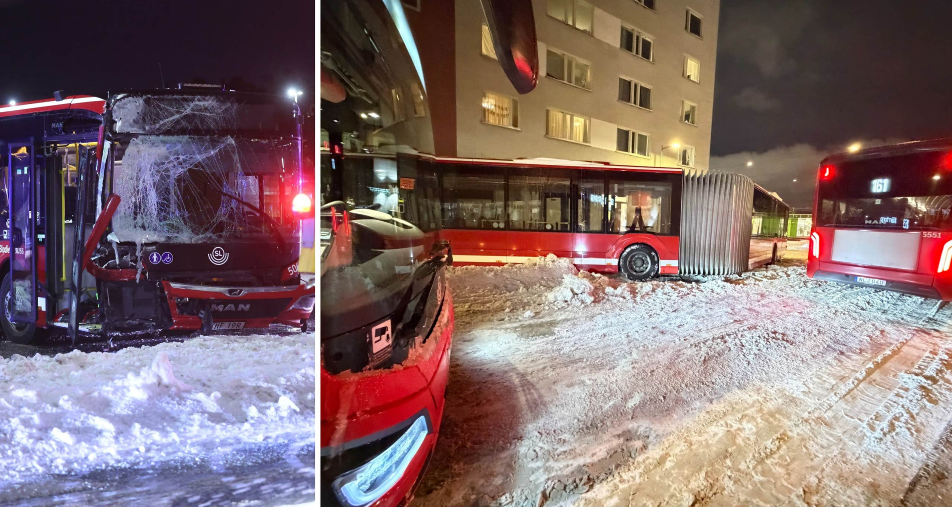 Busskaos på flera håll i Stockholm – SL: ”Ser bra ut”