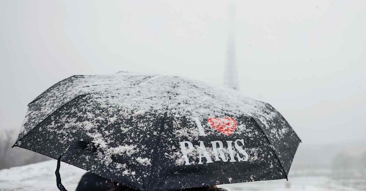 Snökaos orsakar problem för flygtrafiken i Europa | Utrikes