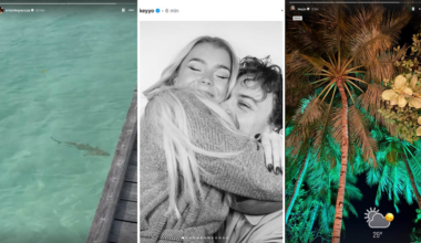 Keyyo Petrushinas och Kristofer Greczulas på kärlekssemester