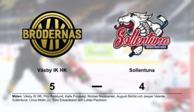 Ny seger för Väsby IK HK mot Sollentuna - NWT