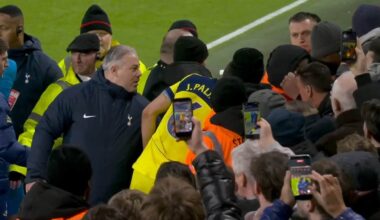 Tottenhamspelare i bråk med supportrarna | Premier League