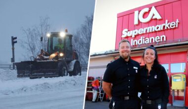 Här bjuds alla snöröjare på gratis lunch idag: ”Vill visa lite uppskattning” - NWT