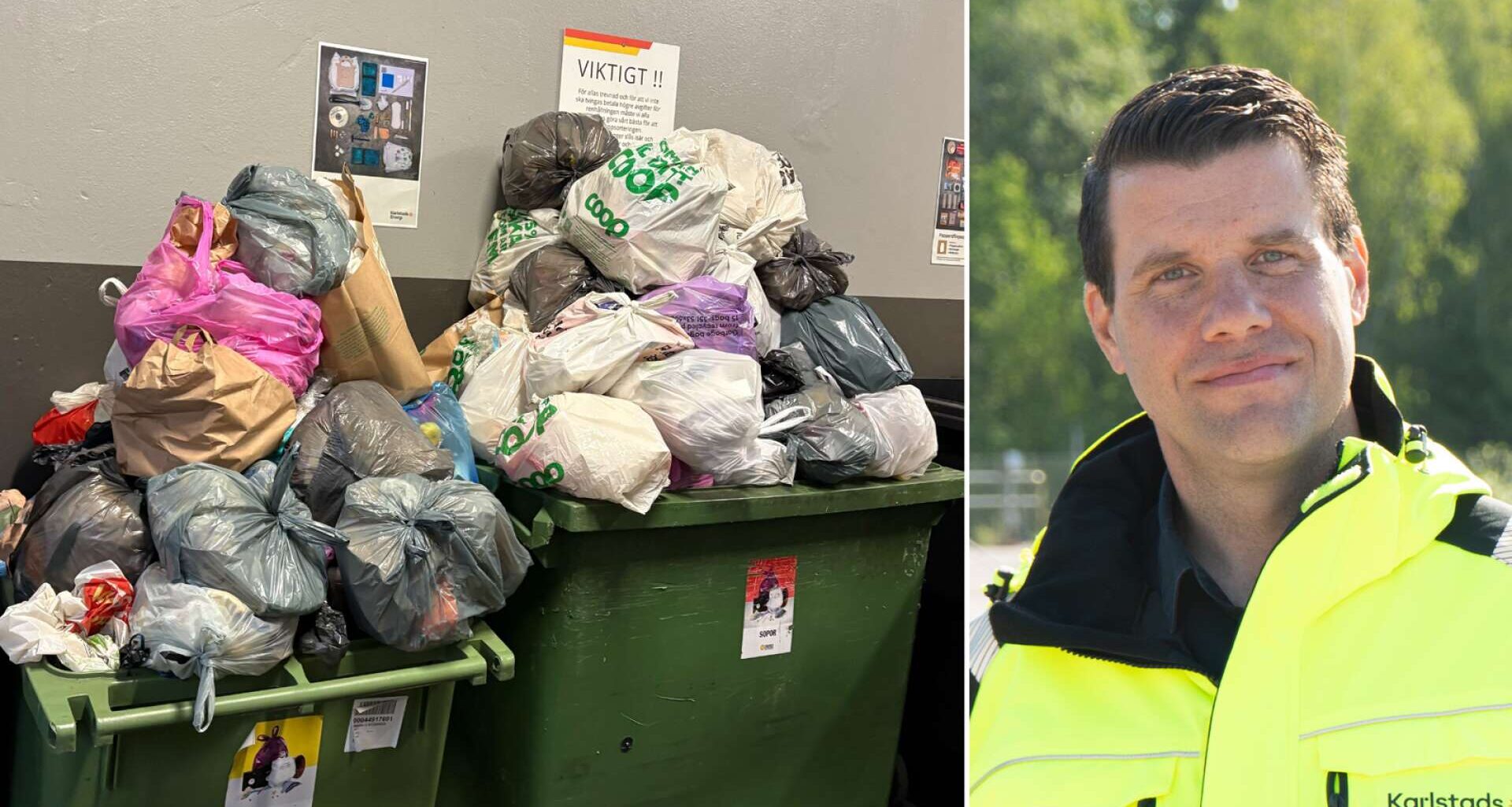 Efter snökaoset – Karlstads Energi tar igen inställd sophämtning: ”En utmaning” - NWT