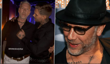 Mikael Persbrandts nya vågade tatuering