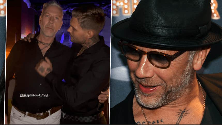 Mikael Persbrandts nya vågade tatuering