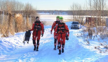Man gick genom isen – räddades av grannar: ”Tack vare dem är han vid liv” - NWT