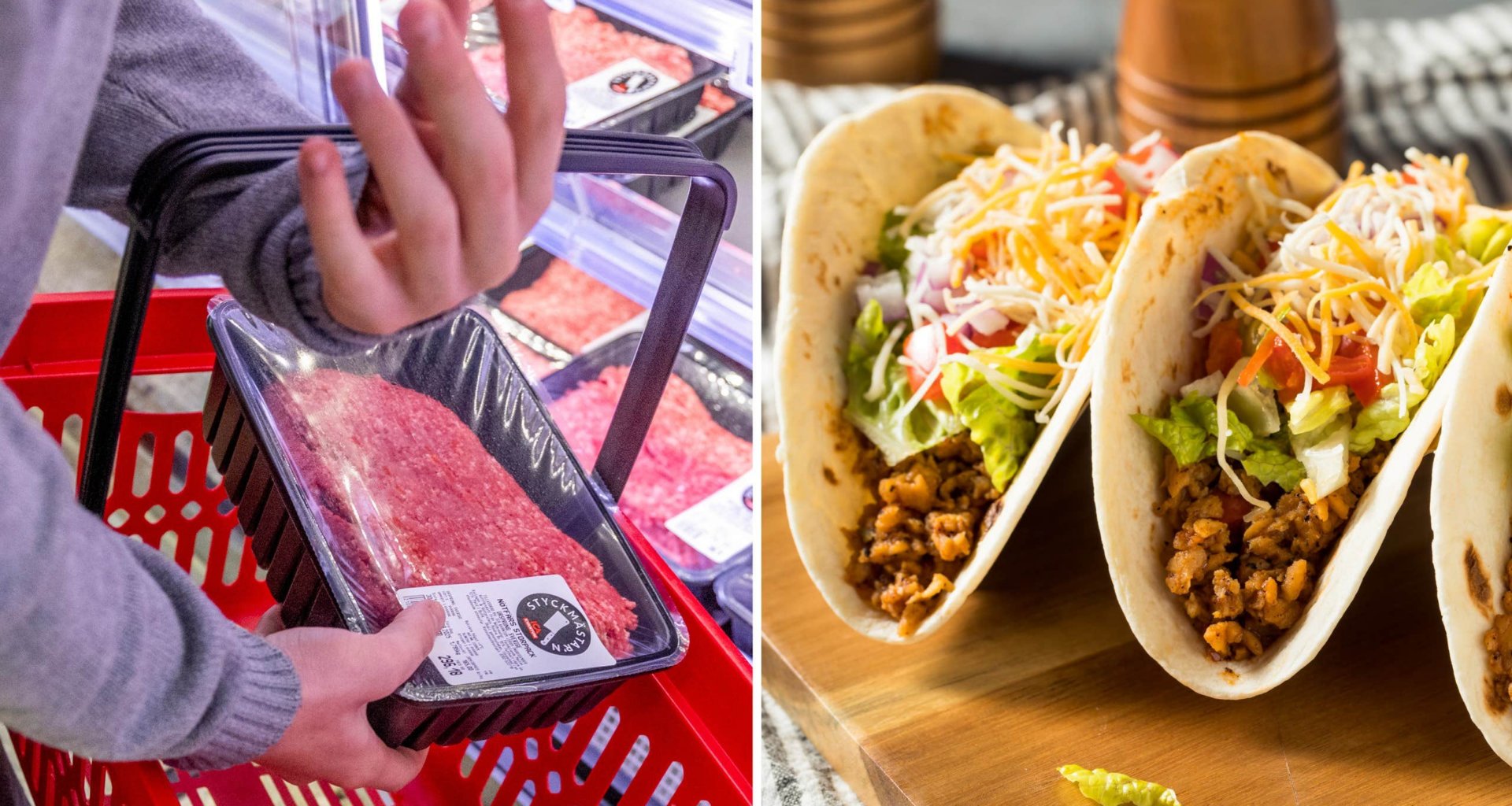 Svenskt kött om bristen på nötfärs i svenska butiker