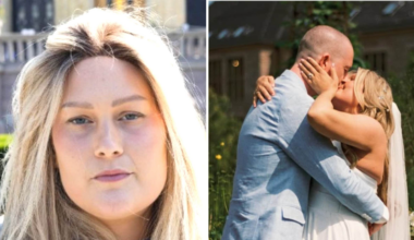 Rikke fick uppleva
sin egen begravning