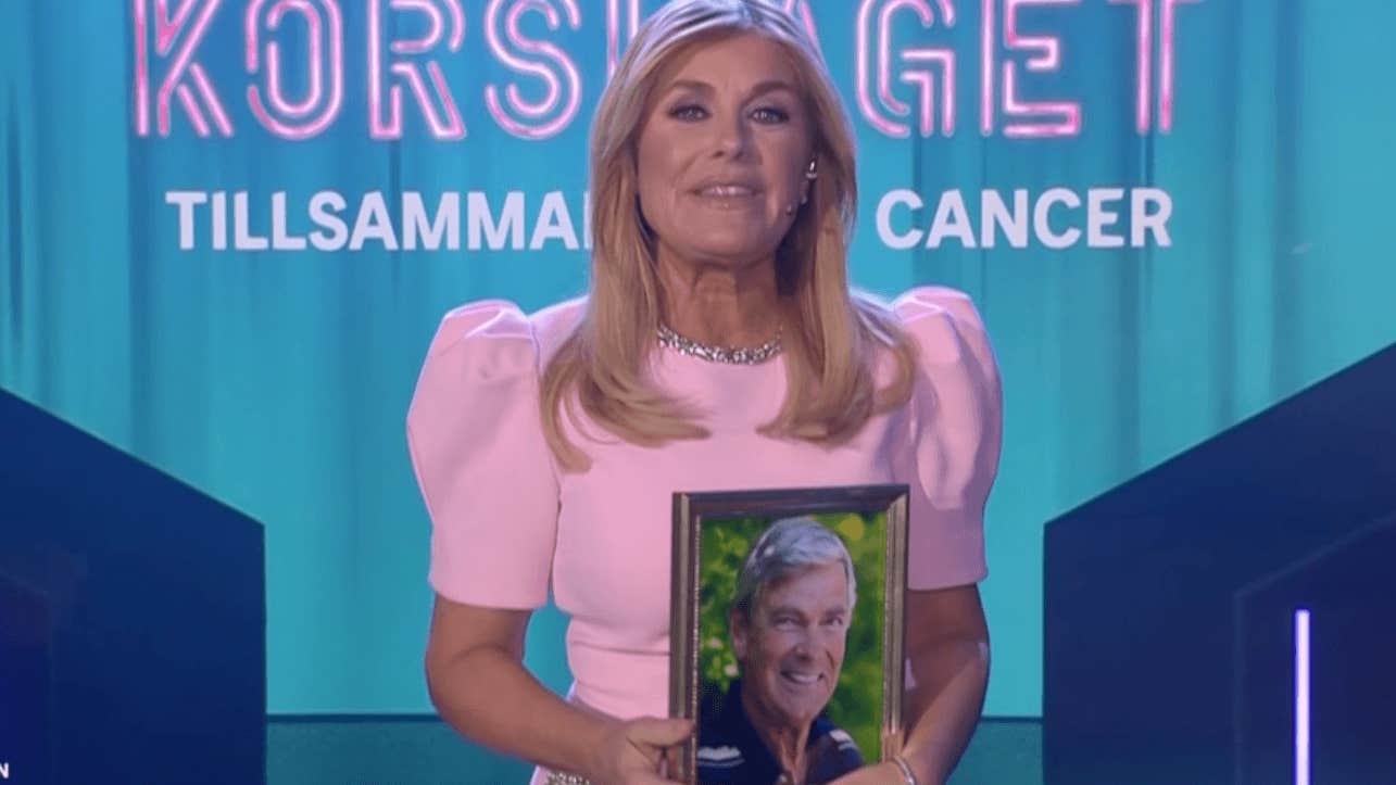 Pernilla Wahlgrens känslosamma ord om pappa i TV4