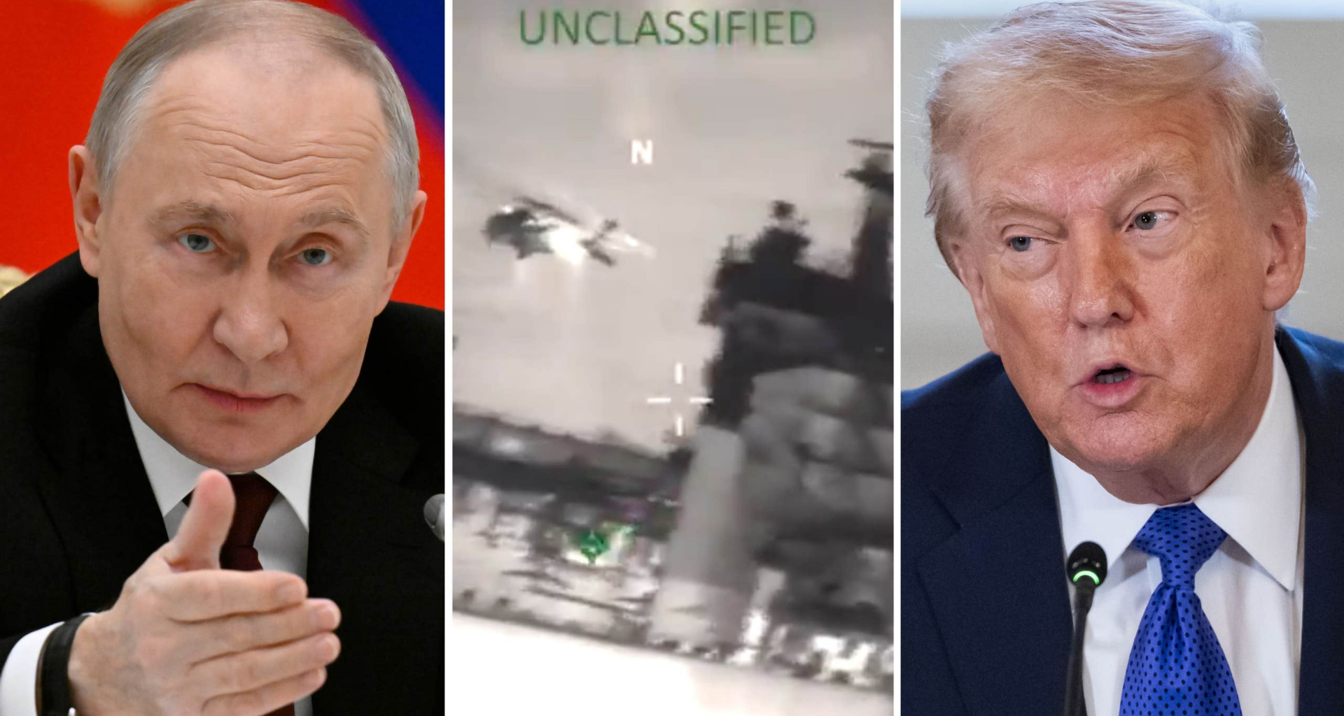 Usel vecka för Putin
– har förnedrats av Trump