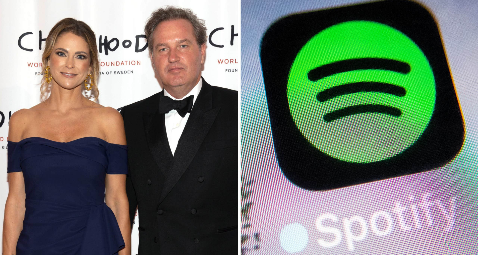Prinsessan Madeleine och Chris O'Neills spellistor på Spotify