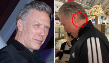 Mikael Persbrandts nya tatuering – bakom örat