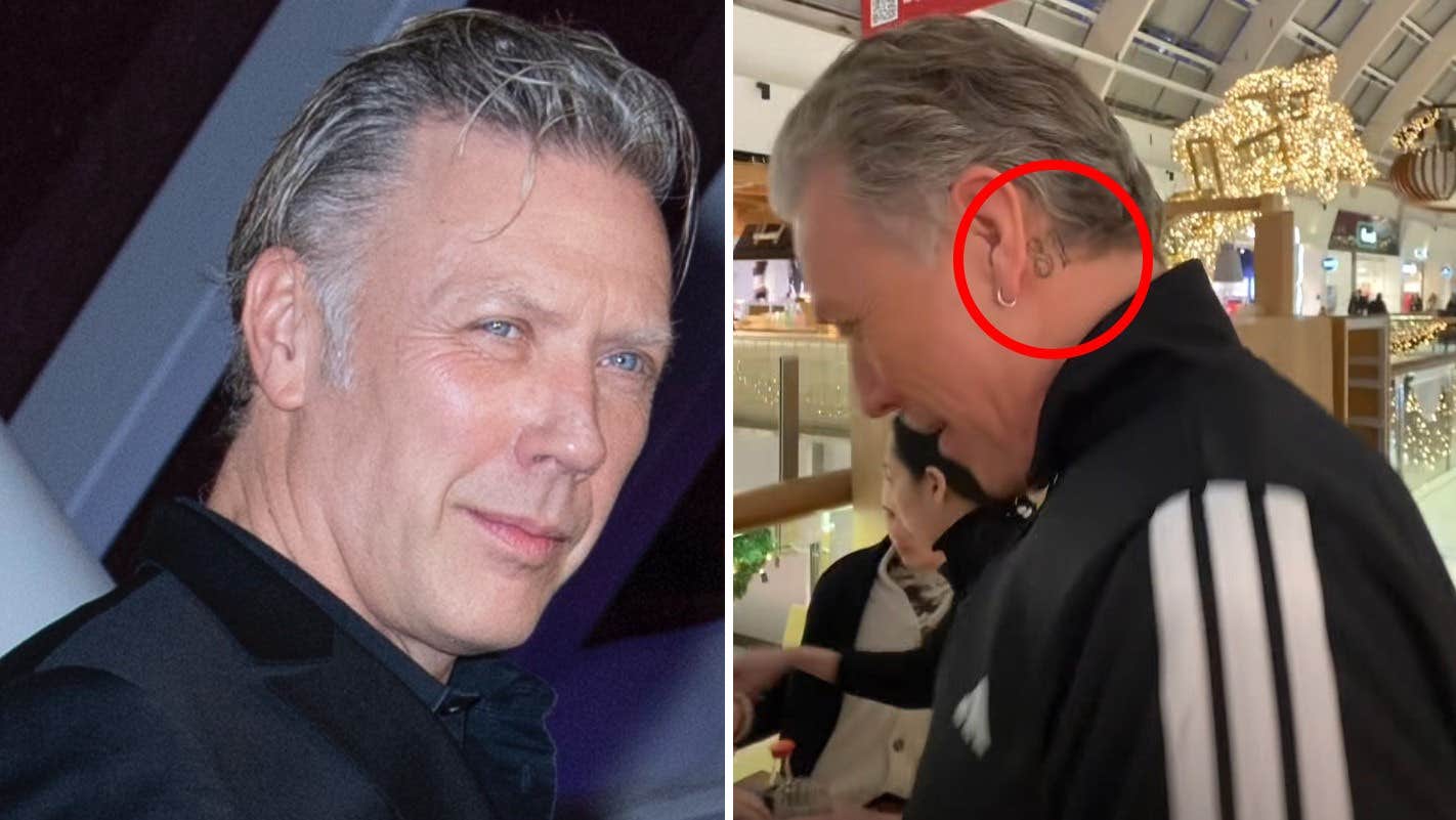 Mikael Persbrandts nya tatuering – bakom örat