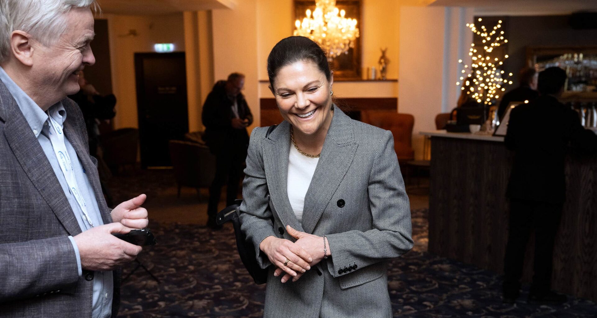 Kronprinsessan Victoria om militära utbildningen och världsläget