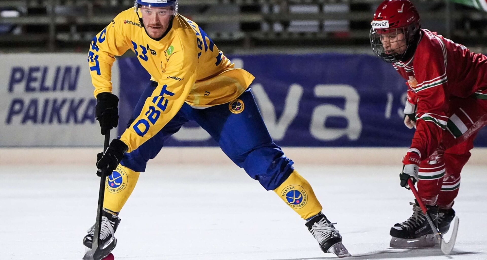 Villakvartetten målfrossar på bandy-VM: ”Bara att åka mot mål så får man bollen” - NLT