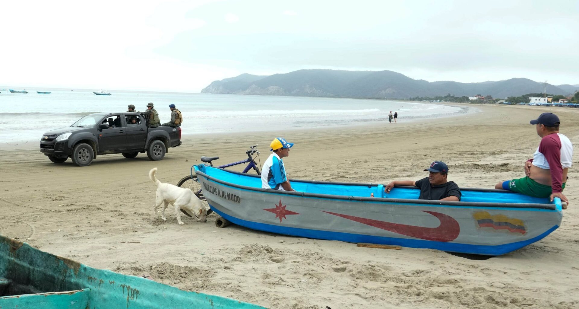 Hårresande fyndet på turiststranden i Ecuador