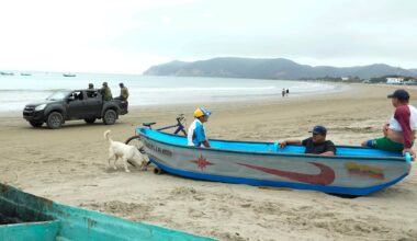Hårresande fyndet på turiststranden i Ecuador