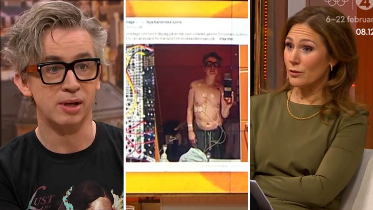 Fredrik Strage akut till sjukhus efter TV4 – berättar nu