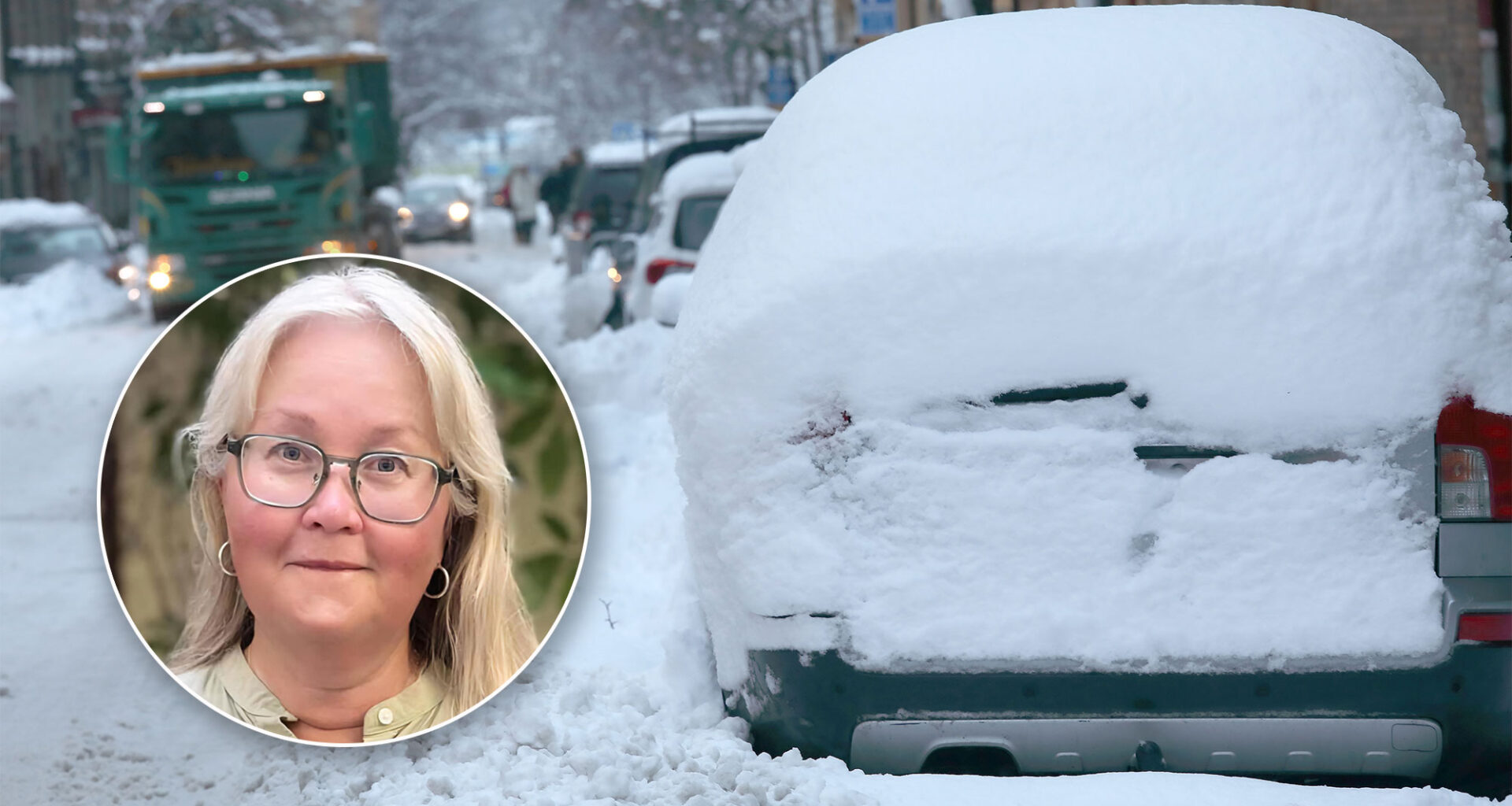 Lärarna kämpade mot snön – hotas med löneavdrag