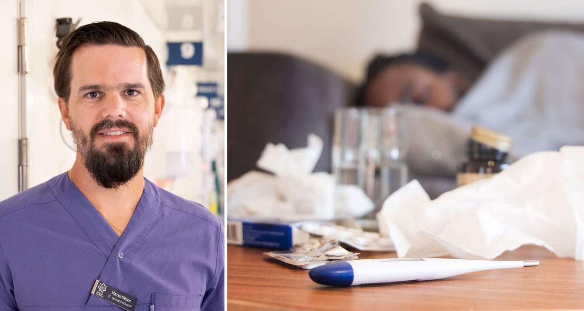 Influensan sätter press på akuten: ”Vi har ont om vårdplatser” - VF