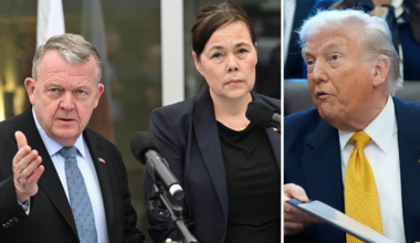 Fistbumps och cigaretter
efter mötet om Grönland