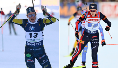 Sverige på pallen i stafetten efter rysare | Skidskytte