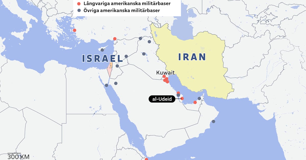 Spänningen mellan Iran och USA ser ut avta – USA sänker beredskapsnivån på viktig militärbas i Qatar | Utrikes