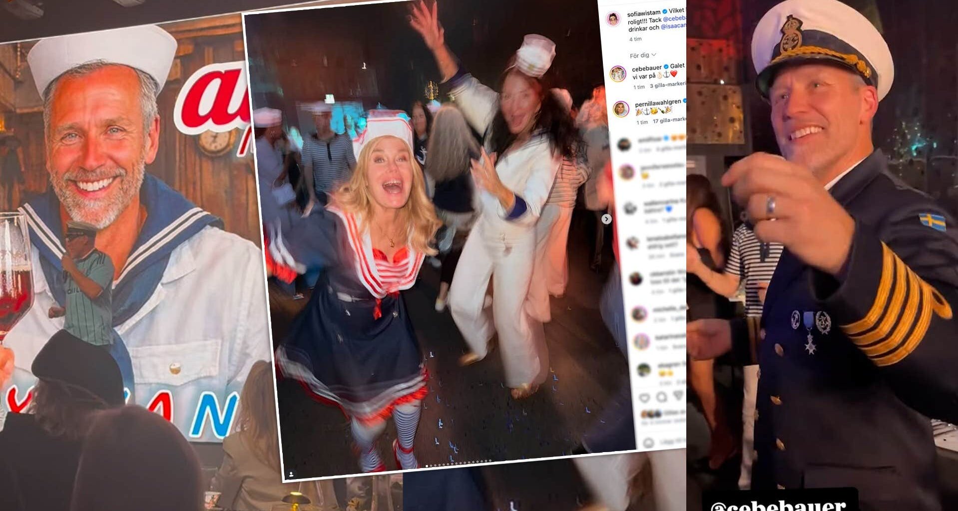 Christan Bauers fest – firade 60 år