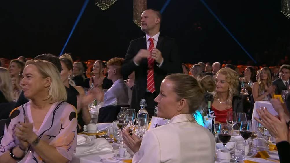 Stefan Holm ensam med stående ovation på Idrottsgalan | Friidrott