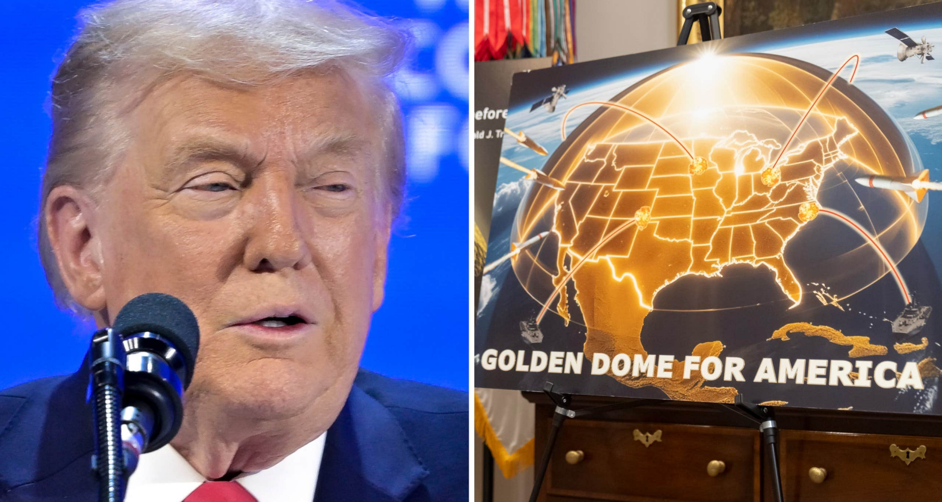Så vill Trump bygga ”Golden dome”